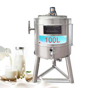 Machine de pasteurisation commerciale 100L, pasteurisateur, machine de stérilisation pour lait et crème glacée - Product Image 1