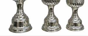 Ensemble de coupes de trophées en acier inoxydable CHAMP KING, qualité supérieure durable, récompenses de compétition, design élégant - Product Image 4