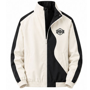 Veste coupe-vent pour homme, imperméable, respirante, légère, zippée, pour le cyclisme, le fitness et les sports de plein air, prix usine - Product Image 1