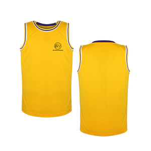 Maillot de basket-ball de haute qualité en polyester 100 %, design personnalisé, vêtements de sport d'extérieur, fabriqué au Pakistan - Product Image 1