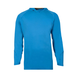 Private Label Sublimated Men's Fishing Jersey Hooded Outdoor Performance Anti-Bacterial UPF 50 Quick Dry Breathable - Product Image 2