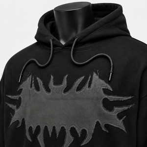 <b>Men</b>’s Custom Graphic Hoodie Oversized Streetwear Pullover Hoodie Heavyweight Fleece Apparel Manufacturer - Product Image 6