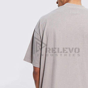 Camiseta Lisa Extra Grande 100% Algodón Jersey para Hombre, Camiseta para Impresión, Máquina de Impresión de Camisetas, Camiseta Masculina de Alta Calidad - Product Image 5