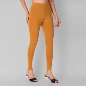 Leggings Deportivos de Cintura Alta para Mujer, Diseño Personalizado con Logotipo, Spandex/Nylon, 220g, Lavado Ácido, Venta al Por Mayor - Product Image 4