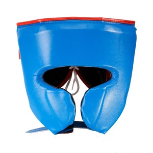 Ensemble de boxe sur mesure OEM, fabrication en usine, dernier modèle, gants de boxe en cuir professionnels, protège-guêtres et protège-tête. - Product Image 4