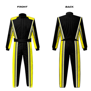 Combinaison de karting pour homme, impression par sublimation avec logo personnalisé, homologuée niveau 2 - Product Image 3