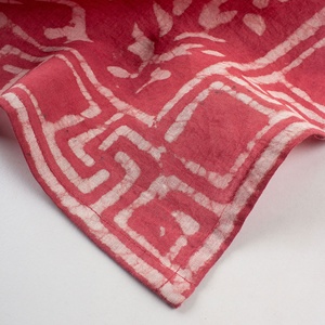 Pink Color Hand Made Blocks Printed Indian <b>Bandanas</b> for Women 100% Cotton Face Wrap Cover <b>Bandanas</b> - Product Image 2
