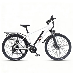 Bicicleta eléctrica deportiva de montaña de largo alcance con cuadro de aluminio de 27.5 pulgadas y batería de litio oculta de 36V 10AH - Product Image 3