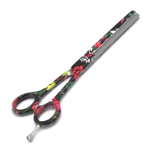 Professional Barber Hair Cutting Thinning <b>Scissor</b> 7" Paper Coated product of barber salon Stainless Steel CE ISO 13485 Approved - Product Image 1