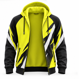 Personalized Dye Sublimation Hooded Jacket <b>Long</b> Sleeve Activewear Fashion Clothing Manufacturing Partner Global Export <b>Hoodie</b> - Product Image 1