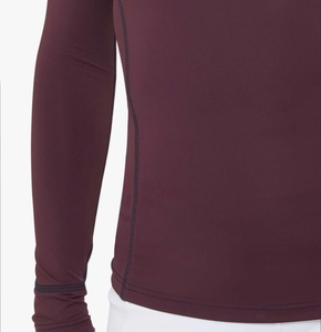 <b>Base</b> <b>Layer</b> Women <b>Long</b> <b>Sleeve</b> Equestrian Horse Riding Show Shirt OEM SERVICES Equestrian Ladies Shirt - Product Image 2