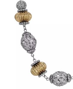 Collana con Perline in Filigrana Bicolore |   2028 - Product Image 2