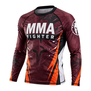 Camiseta Deportiva de Manga Larga para Hombre, Transpirable, UPF50+, Ajuste Suave, Secado Rápido, Compresión Deportiva de Spandex/Nylon - Product Image 2