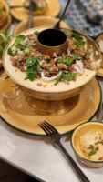 Hot Pot en laiton de qualité supérieure de 9 pouces avec couvercle Pot de Shabu de bateau à vapeur durable de haute qualité Cadeau souvenir élégant Matériau en laiton véritable