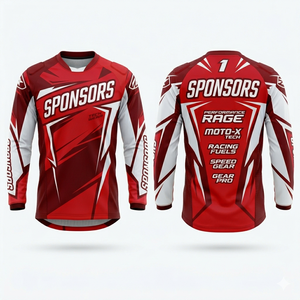 Nuevo Estilo, Transpirable, de Secado Rápido, Jersey de Motocross para Hombre, de Poliéster/Algodón, para Carreras, Descenso, Motociclismo Todoterreno, Ropa Deportiva - Product Image 6