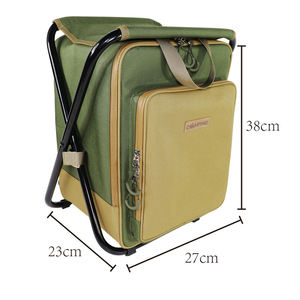 Oxford Fabric Camping Insulated Trolley Cooler Bag 20L Outdoor Use with Zipper Closure and Handle Cooler Bags - Product Image 5