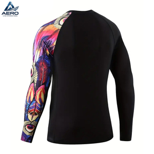 Camiseta Deportiva de Manga Larga de Alta Calidad para Hombre, Nueva Llegada, Multifuncional, Personalizada, de Secado Rápido, para Adultos - Product Image 2