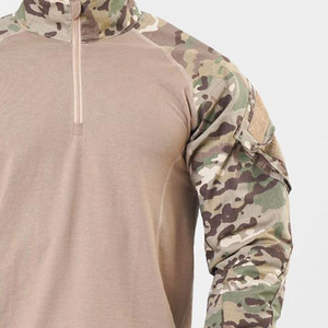 Chemise tactique homme à manches longues, haute élasticité, confortable, séchage rapide, respirante, robuste, pour entraînement et <span class=keywords><strong>sport</strong></span> en plein air - Product Image 5