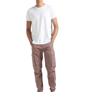 Pantalones Cargo Casuales para Hombre, Duraderos y Elegantes para Uso en Exteriores, Transpirables, de Poliéster y Elastano, Cintura Media, con Múltiples Bolsillos - Product Image 5