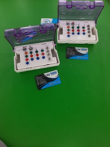 2 Sets Dental Broken Screw Remover Kit Implant <b>Drill</b> <b>Guide</b> Extraction Surgical Stainless Steel Manual CE Certified - Product Image 2