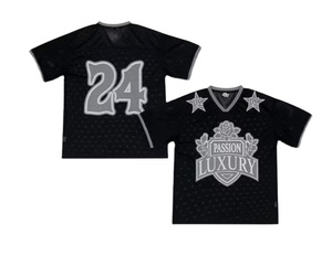 Maillot de football américain personnalisé surdimensionné en jersey pour homme, sublimation, maille - Product Image 1