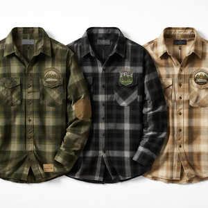 Camisas de Franela Personalizadas al por Mayor con Logotipo para Pedidos al por Mayor - Fabricante y Proveedor OEM - Product Image 5