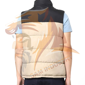 Custom Lightweight Waistcoat Warm Bubble <b>Packable</b> Sleeveless <b>Jacket</b> Adults Size Men Puffer Sleeveless <b>Jacket</b> - Product Image 4
