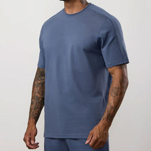Camiseta de Hombre de Color Sólido, Ropa Deportiva Personalizada, Corte Regular, Tejido Cómodo, Ropa Deportiva Activa para Gimnasio, 100% Algodón Jersey - Product Image 3