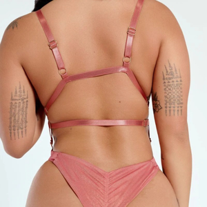 Best Selling High Performance Women <b>Pole</b> <b>Dance</b> Bodysuit Breathable Stretch Dancewear Jumpsuit Flexible Movement <b>Pole</b> Bodysuit - Product Image 3