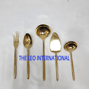 Juego de Cubiertos de Acero Inoxidable Chapados en Oro, Juego de 4 Piezas, Tenedores, Cuchillos, Cubertería, Vajilla, Utensilios de Cocina, Aptos para Alimentos - Product Image 4