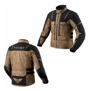 Chaqueta de Motociclismo de Aventura de Primera Calidad, Impermeable, Cortavientos, Chaqueta de Motociclista Protectora de Tela - Product Image 1