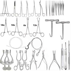PISSCO Neurosurgery Spinal Surgery Set Spinal Neurosurgery <b>Instrument</b> Set Neurosurgical Spine Surgery Kit Complete Spinal Surge - Product Image 3