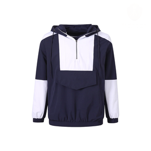Veste coupe-vent personnalisée de l'Université d'État de Jackson, bleu marine, vêtements universitaires en gros, légers, fabriqués directement en usine - Product Image 1