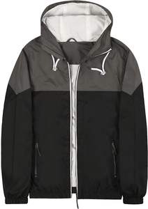 Chaqueta Cortavientos Anorak Impermeable Personalizada para Exteriores con Capucha, Forro de Malla, Secado Rápido y Transpirable - Product Image 4