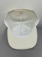 Topi Olahraga 5 Panel Custom OEM, Ringan, Bahan Nylon, dengan Jaring Berlubang Laser Cut, Topi Mancing, Perlengkapan Kepala Outdoor, Grosir