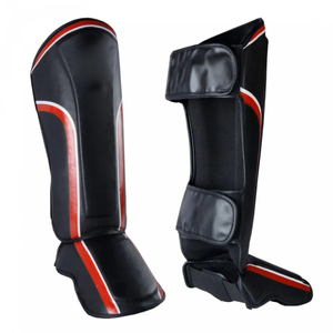 Protector de Espinilla MMA Personalizado Hecho en Pakistán, Almohadillas de Gel Profesionales para el Empeine, Protector de Espinilla para Boxeo, Protección Mejorada para Piernas y Pies - Product Image 1