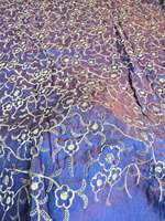 Tissu brodé SQ, tissu perlé, tissu en soie chiffon brodé, matière pour robe de soirée, textile fantaisie, vente en gros, exportation, fournisseur UE