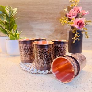 ผู้จัดจำหน่ายแก้วทองแดงทำมือระดับพรีเมียม พร้อมลวดลายดอกไม้ประณีต แก้วค็อกเทล เบียร์ ภาชนะเครื่องดื่ม ขายส่ง รับทำโลโก้ตามสั่ง ของขวัญ - Product Image 6