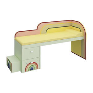 Cama moderna de madera maciza para exámenes médicos - Product Image 1