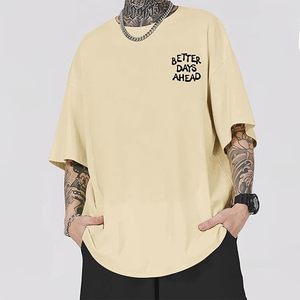 Camisetas Gráficas Divertidas para Hombre, Camisetas Extra Grandes con Frases Positivas Inspiradoras, Camisetas Estampadas Vintage, Tops Casuales de Estilo Urbano - Product Image 2