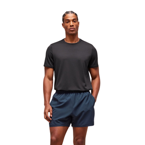 Pantalones Cortos Deportivos para Hombre, Corte Ajustado de 5 Pulgadas, Ligeros, para Gimnasio, Entrenamiento, Running y Fitness, Color Azul Marino - Product Image 4