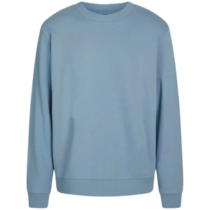 Sweat-shirt d'hiver en molleton à col rond pour homme grande taille, bleu marine à carreaux, en tricot Spandex/Polyester, Fourniture ODM - Product Image 3