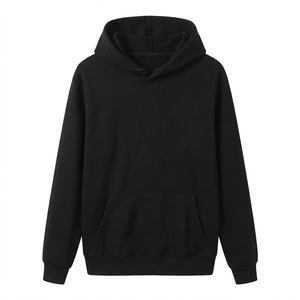 Sudadera con Capucha Unisex de Invierno, 100% Algodón, Forro Polar, Corte Holgado, Diseño con Forro, Tejido Ecológico y Transpirable - Product Image 2