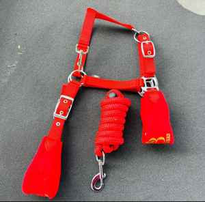 Harnais en corde pour cheval, nylon, boucles réglables, robuste, durable, confortable, toutes les couleurs - Product Image 3