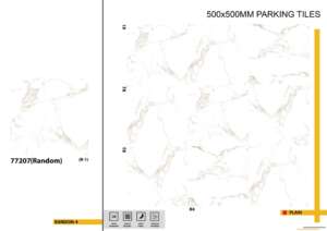 Dalles de stationnement extérieures renforcées 20x20 pouces offrant une durabilité accrue pour les installations intensives en extérieur. - Product Image 5