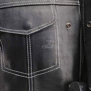 Chaleco de Cuero Ligero y Transpirable al por Mayor, Chaleco de Cuero para Hombre con Servicio OEM a Precio Económico y Alta Demanda - Product Image 5