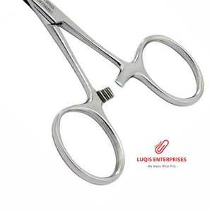 Pince à serviette Lorna Edna à dents non perforantes, en acier inoxydable, instrument chirurgical médical - Product Image 3