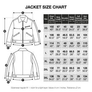 เสื้อแจ็คเก็ตมอเตอร์ไซค์หนังแท้ Hunt Gear รุ่น Unisex สไตล์วินเทจลำลองทรงโอเวอร์ไซส์สำหรับขี่มอเตอร์ไซค์ - Product Image 6