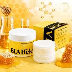 Discos Desmaquillantes de Colágeno con Miel BIAIfekt, Exfoliantes Suaves con PHA, Discos Dobles Airball, Hidratantes, Iluminadores, Calmantes, Coreanos, 60 Unidades - Product Image 6