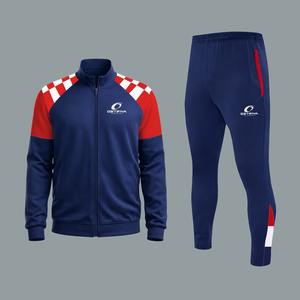 Chándal Deportivo Personalizado para Correr, Chándal de Fútbol con Cremallera Reflectante para Hombre, Ropa Deportiva de Entrenamiento - Product Image 6